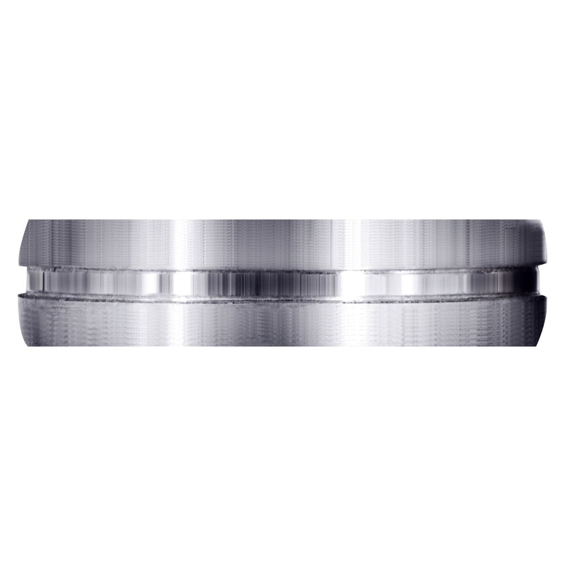 Carved Simple Mens Wedding Band | Satin Finish (Matthew)