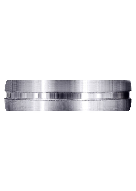 Carved Simple Mens Wedding Band | Satin Finish (Matthew)