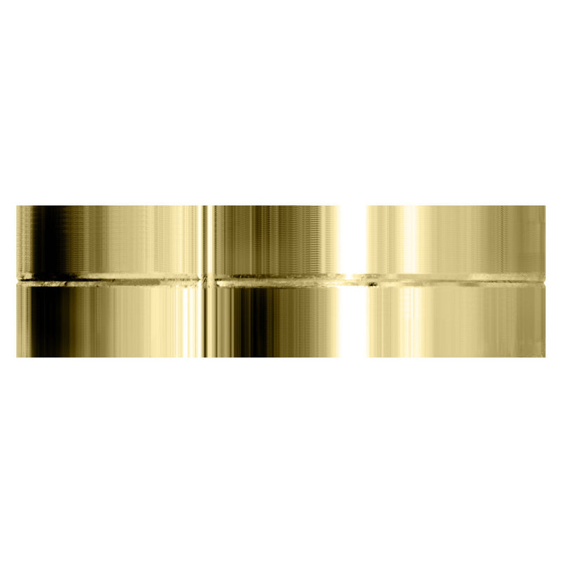 Yellow Gold Basic Carved Celtic Mens Wedding Band | Satin Finish (Josiah)