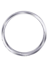 Fancy Carved Contemporary Mens Wedding Band | Stone Finish (William)