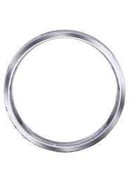 Fancy Carved Contemporary Mens Wedding Band | Satin / High Polish Finish (Owen)