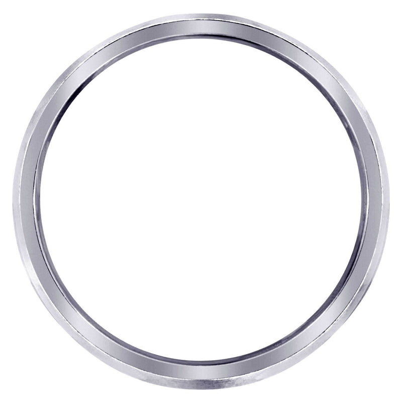 Carved Diamond Cut Mens Wedding Band | Satin Finish (Greyson)