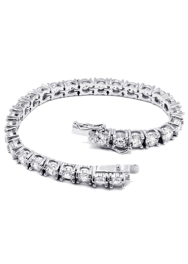 Mens Diamond Tennis Bracelet