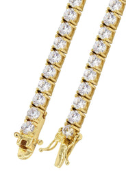 Women Jewelry - Diamond Necklace For Women | Tennis Chain 14K Yellow Gold