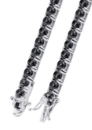 Women Jewelry - Diamond Necklace For Women | Black Diamond Tennis Chain