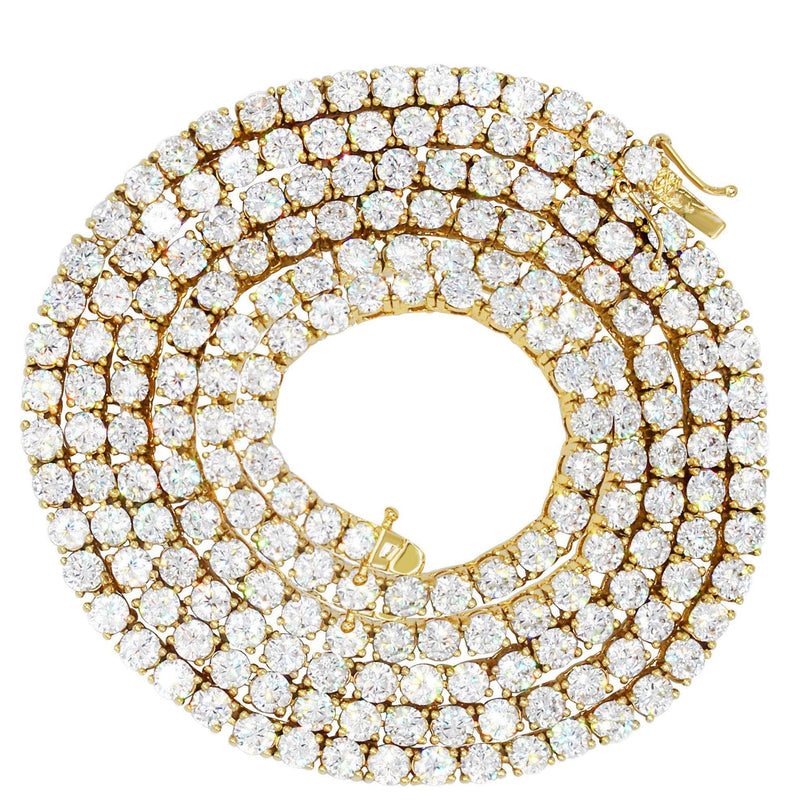 Women Jewelry - Diamond Necklace For Women | Tennis Chain 14K Yellow Gold