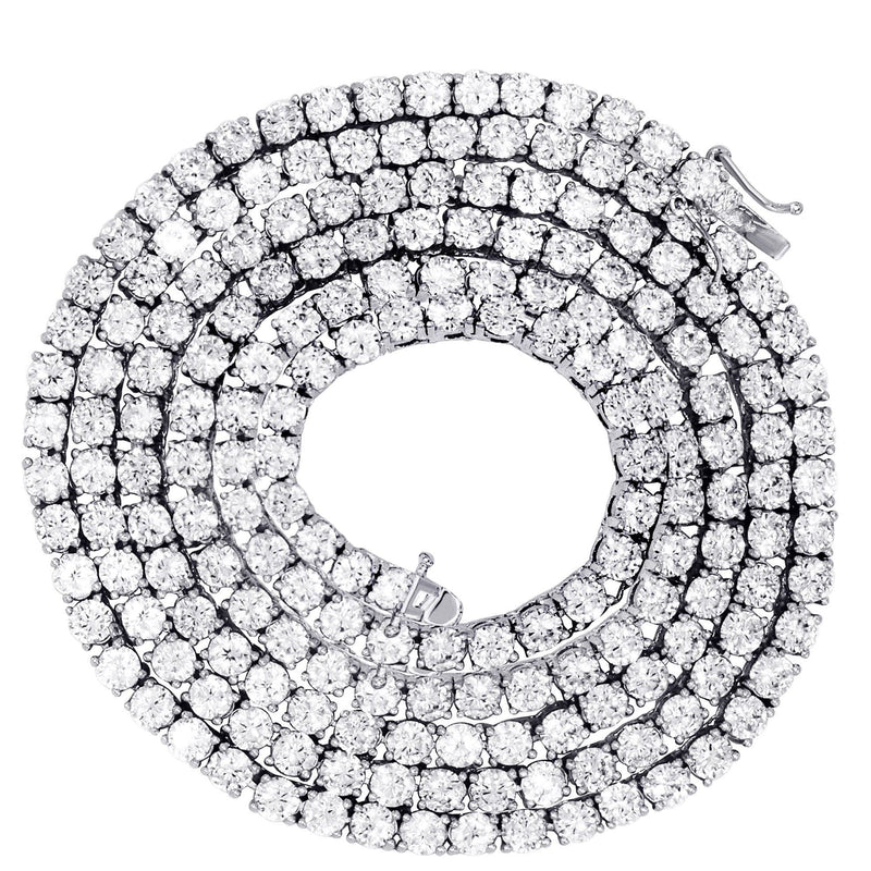 Women Jewelry - Diamond Necklace For Women | Tennis Chain 14K White Gold