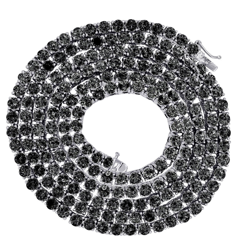 Women Jewelry - Diamond Necklace For Women | Black Diamond Tennis Chain