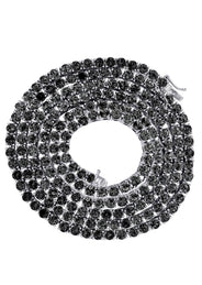 Women Jewelry - Diamond Necklace For Women | Black Diamond Tennis Chain