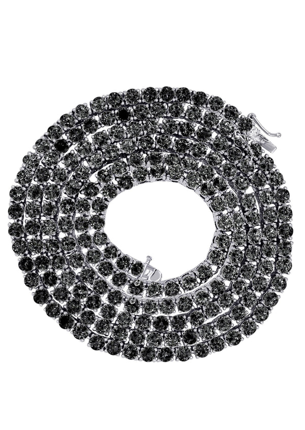 Women Jewelry - Diamond Necklace For Women | Black Diamond Tennis Chain