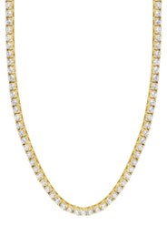 Women Jewelry - Diamond Necklace For Women | Tennis Chain 14K Yellow Gold