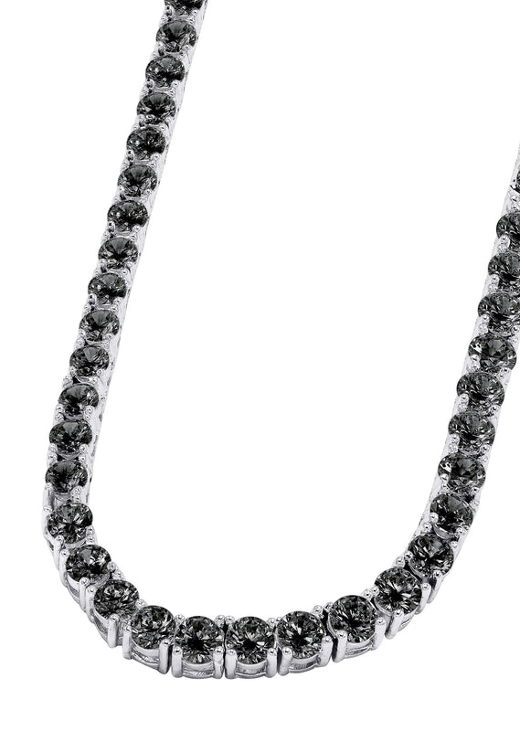 Women Jewelry - Diamond Necklace For Women | Black Diamond Tennis Chain