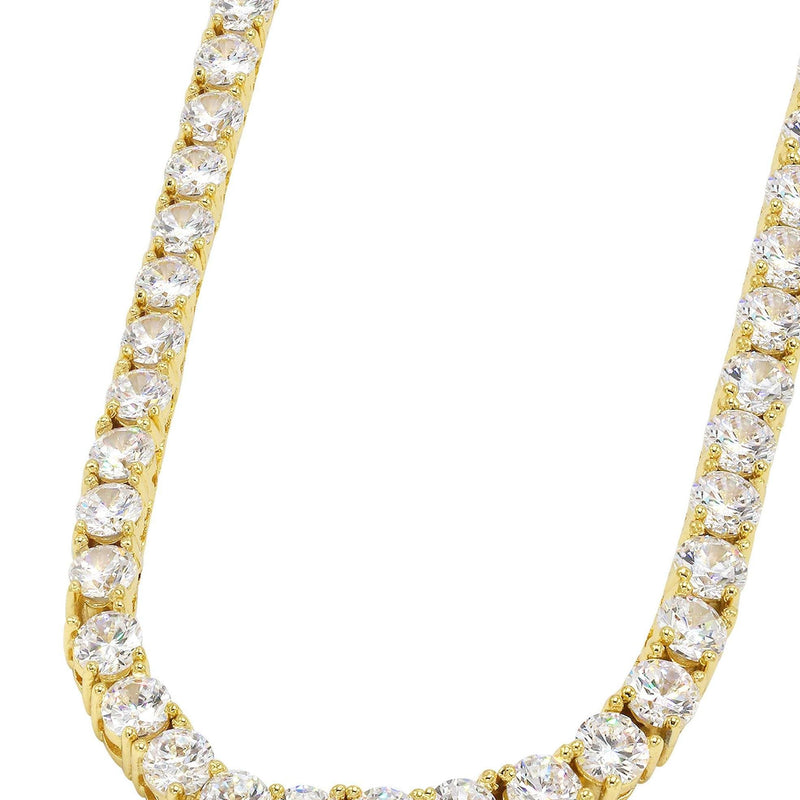 Women Jewelry - Diamond Necklace For Women | Tennis Chain 14K Yellow Gold