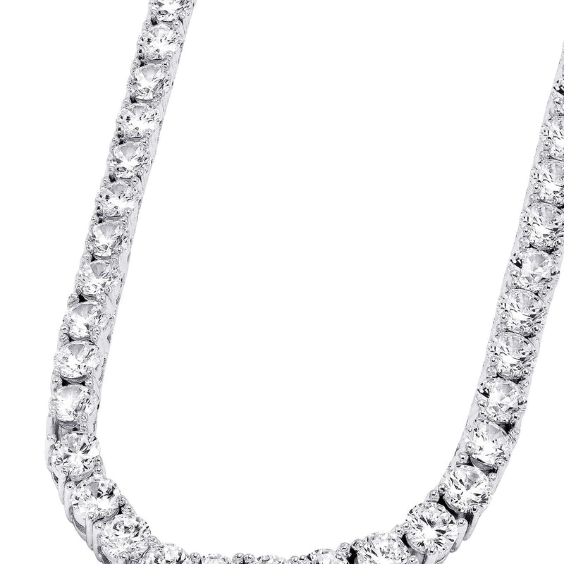 Women Jewelry - Diamond Necklace For Women | Tennis Chain 14K White Gold