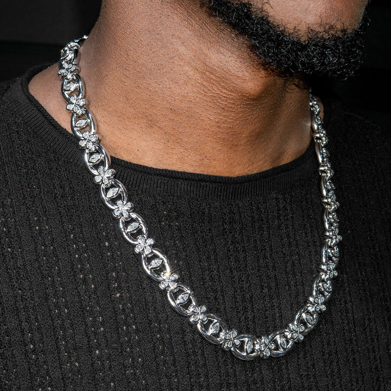 High End Jewelry - Diamond Evil Eye Chain