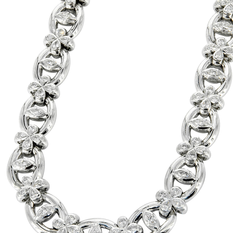 High End Jewelry - Diamond Evil Eye Chain