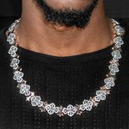 High End Jewelry - Diamond Cross Chain