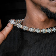 High End Jewelry - Diamond Cross Chain