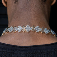 High End Jewelry - Diamond Cross Chain