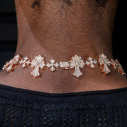 High End Jewelry - Iced Out Diamond Cross Chain