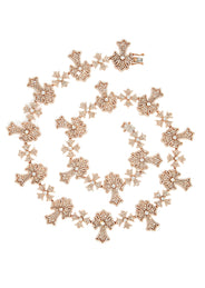 High End Jewelry - Iced Out Diamond Cross Chain