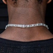 High End Jewelry - Diamond White Gold Iced Out Chain
