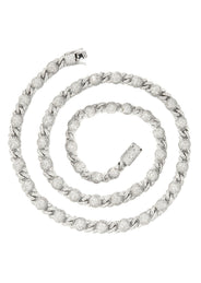 High End Jewelry - Diamond White Gold Iced Out Chain