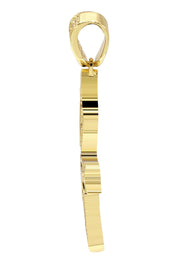 Mens Gold Plated Cross Pendant | 5.4 Grams