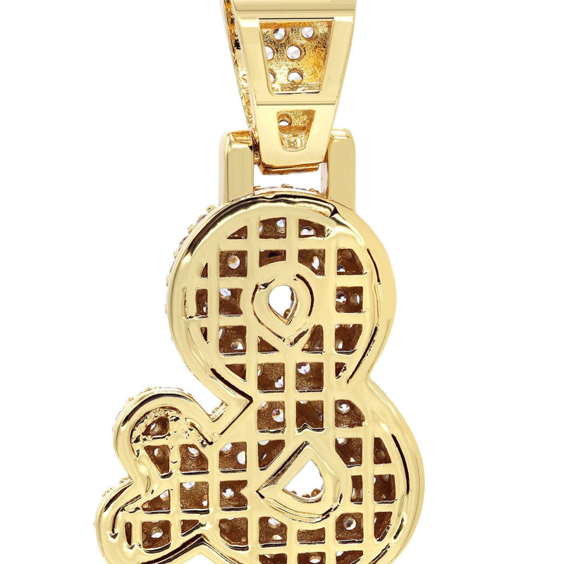 Gold Plated & symbol Pendant | 7.8 Grams