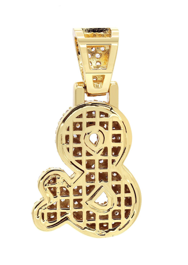 Gold Plated & symbol Pendant | 7.8 Grams