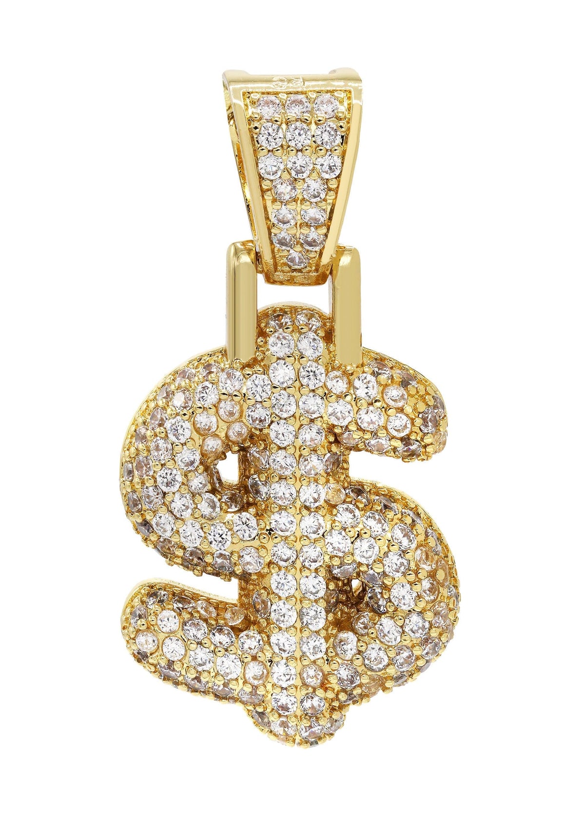 Gold Plated $ symbol Pendant | 8.2 Grams