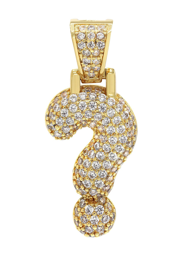 Gold Plated ? symbol Pendant | 5.9 Grams