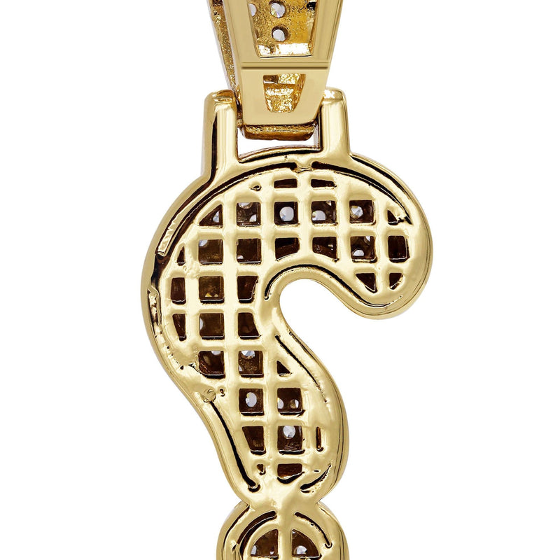 Gold Plated ? symbol Pendant | 5.9 Grams