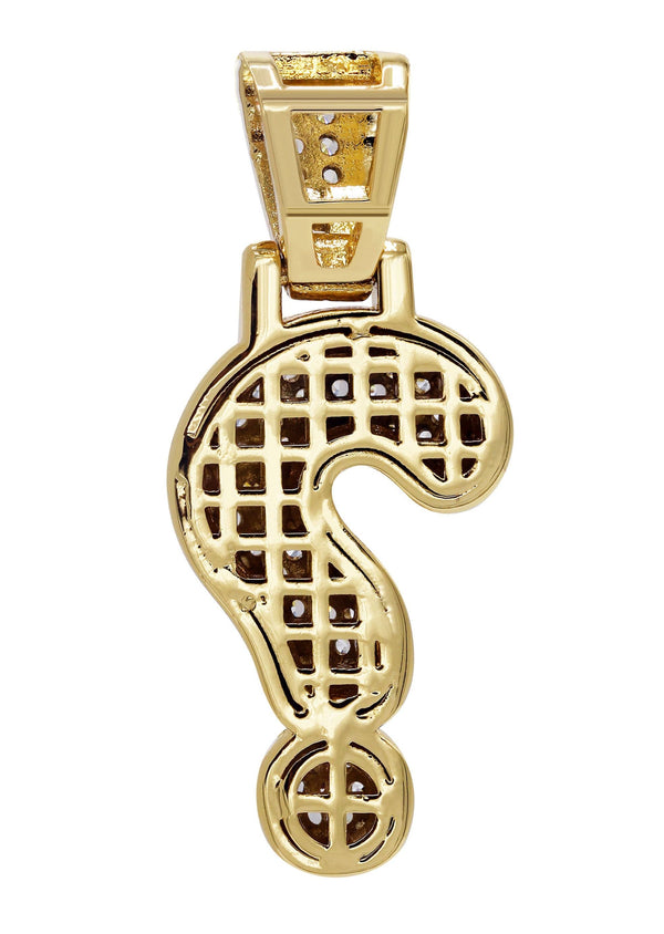 Gold Plated ? symbol Pendant | 5.9 Grams