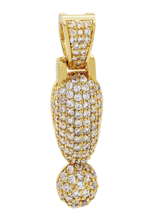 Gold Plated ! symbol Pendant | 5.1 Grams