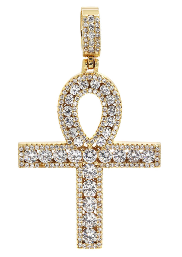 Gold Plated Ankh Pendant | 11.7 Grams