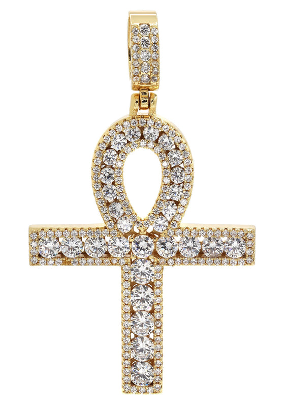Gold Plated Ankh Pendant | 11.7 Grams