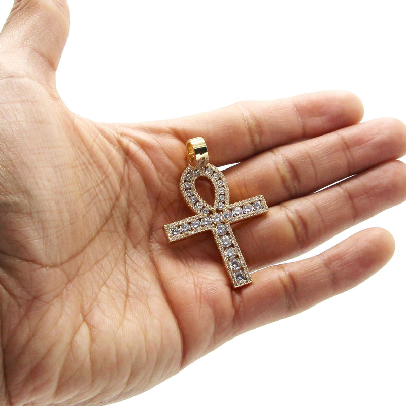 Gold Plated Ankh Pendant | 11.7 Grams
