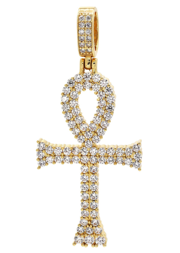 Gold Plated Ankh Pendant | 7.1 Grams