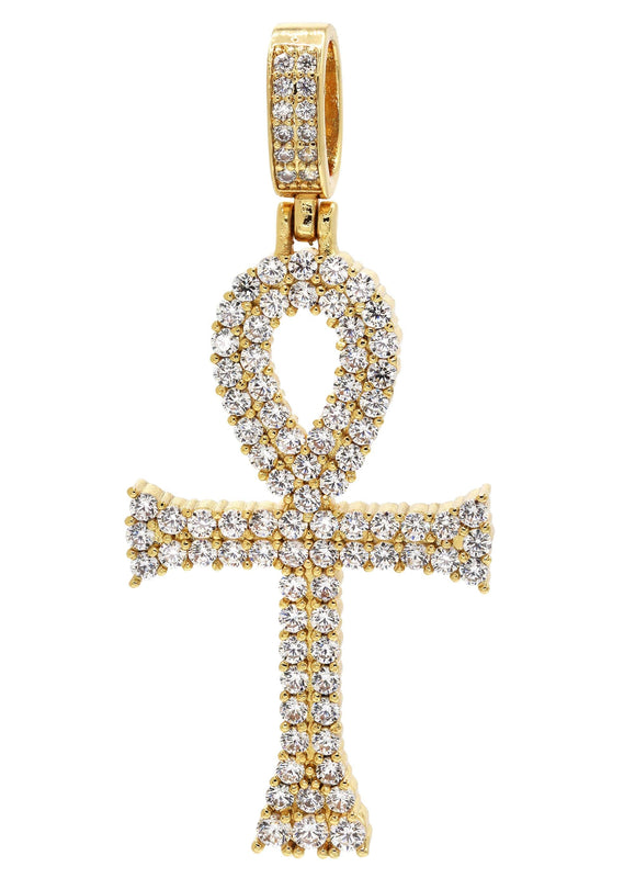 Gold Plated Ankh Pendant | 7.1 Grams