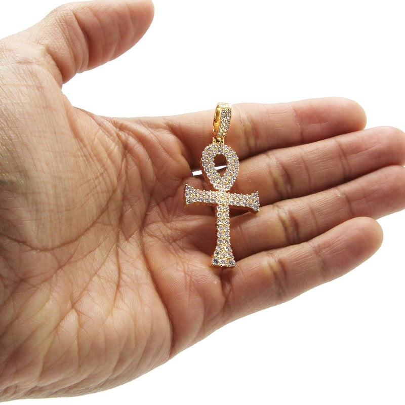 Gold Plated Ankh Pendant | 7.1 Grams