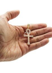 Gold Plated Ankh Pendant | 7.1 Grams