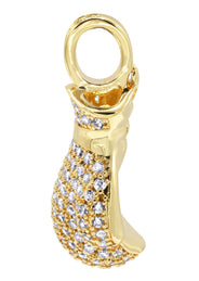 Mens Gold Plated Boxing Glove Pendant | 12.2 Grams
