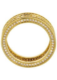 Gold Plated Eternity Ring | 4.8 Grams