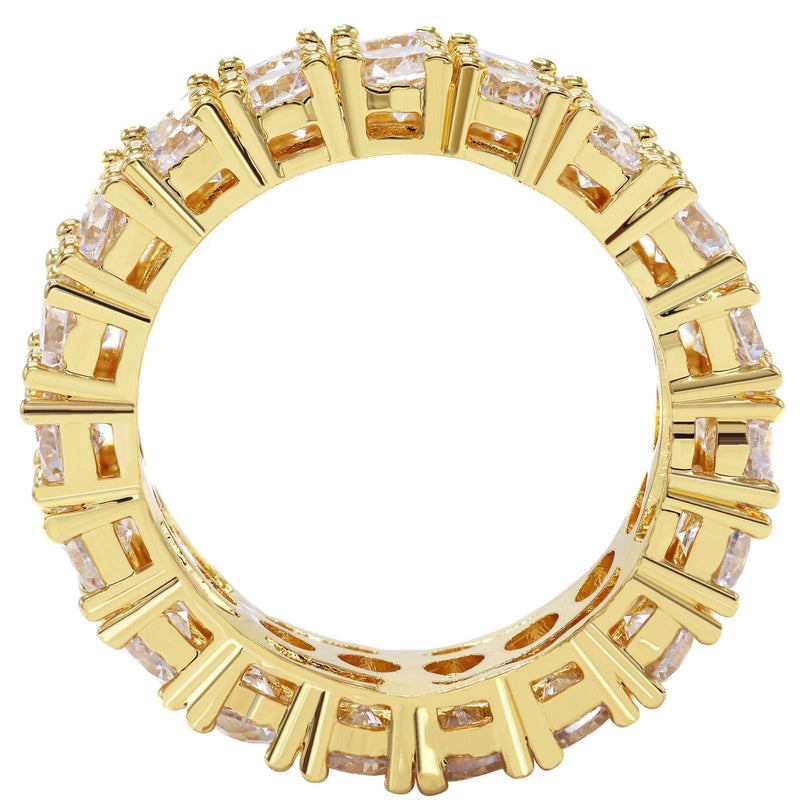Gold Plated Eternity Ring | 10.5 Grams