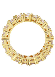 Gold Plated Eternity Ring | 10.5 Grams