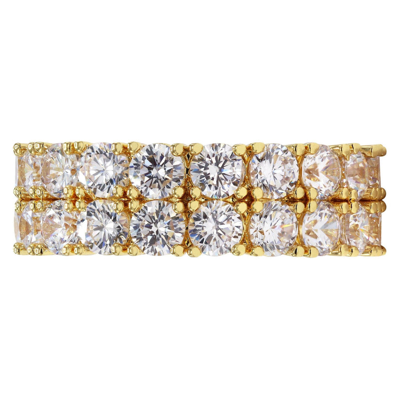Gold Plated Eternity Ring | 10.5 Grams