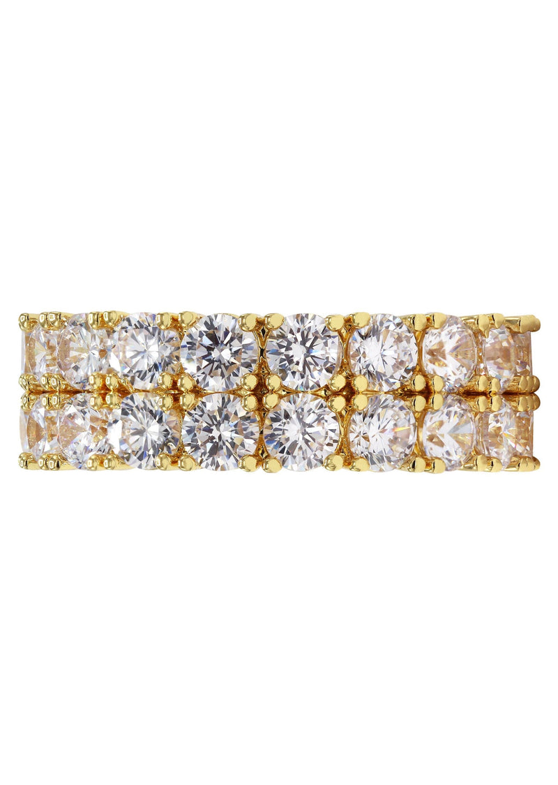 Gold Plated Eternity Ring | 10.5 Grams