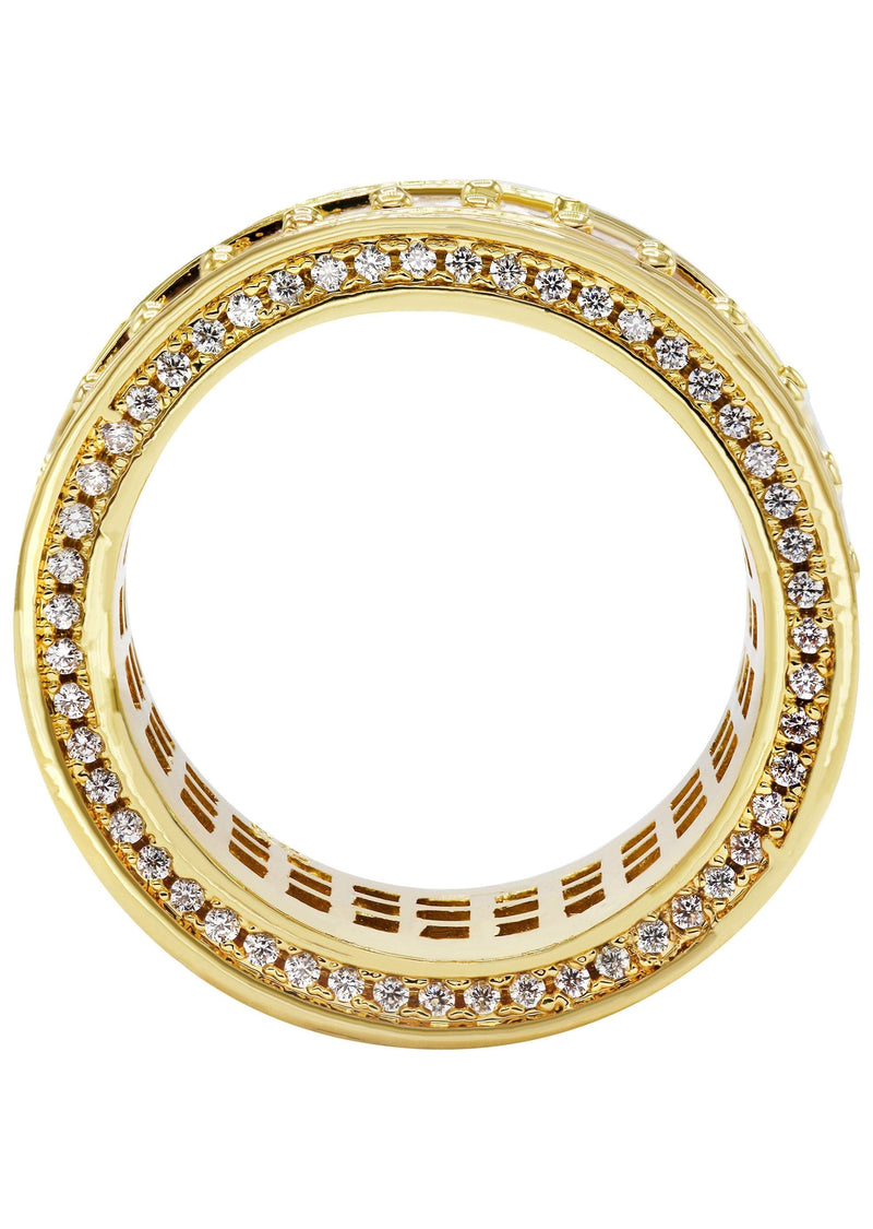 Gold Plated Eternity Ring | 15.5 Grams