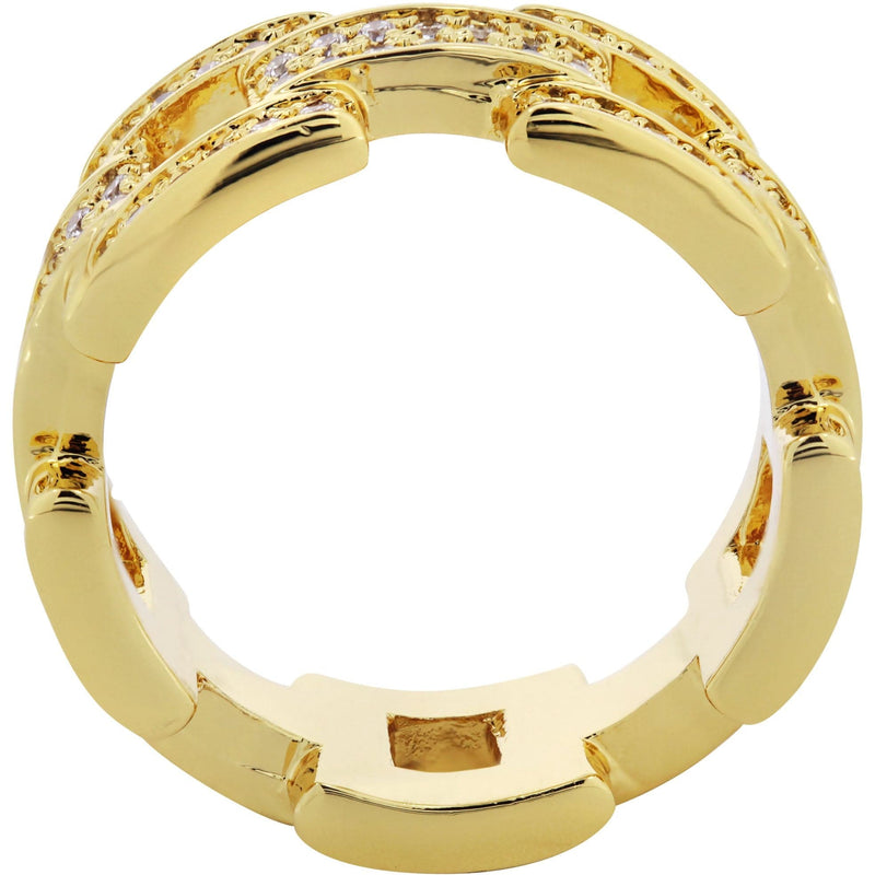 Gold Plated Hermes Ring | 7 Grams